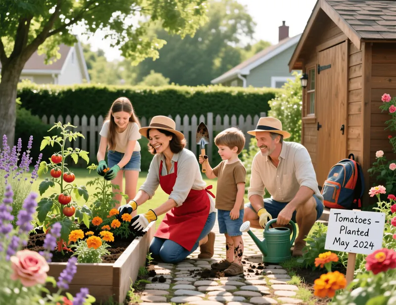 Jardiner avec ses enfants : transformez votre espace vert en terrain d’apprentissage