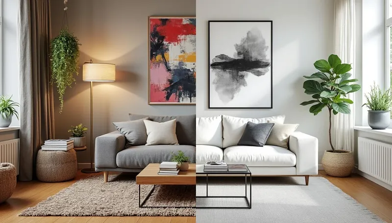 Quelle est la différence entre style scandinave et minimaliste ?