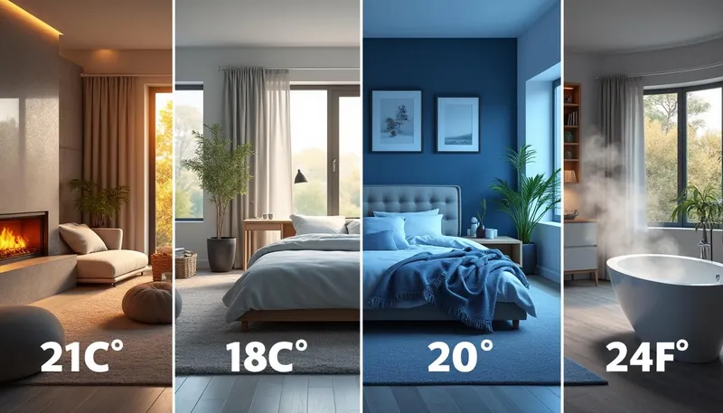 Quelle est la température idéale dans chaque pièce de la maison ?