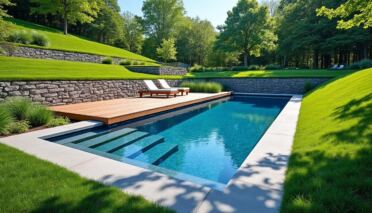 découvrez si l'installation d'une piscine sur un terrain en pente est possible, les méthodes adaptées et les précautions à prendre pour un projet réussi.