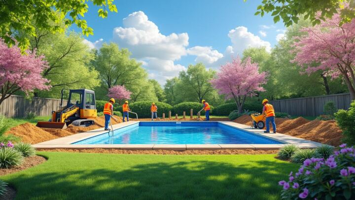 Quelle est la meilleure période pour construire une piscine ? 1 découvrez quelle est la meilleure période pour construire une piscine et profitez pleinement de votre projet grâce à nos conseils saisonniers.