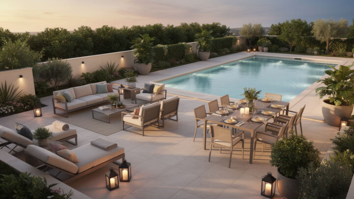 découvrez comment aménager une terrasse autour de votre piscine pour accueillir vos invités avec confort et style, grâce à nos conseils pratiques et idées d'aménagement.