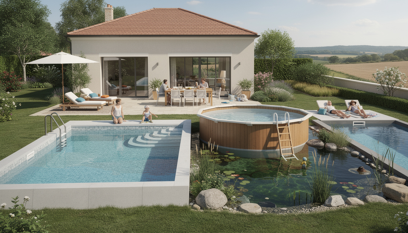 Quels sont les différents types de piscines disponibles 2 découvrez les différents types de piscines disponibles pour choisir celle qui convient le mieux à vos besoins et à votre jardin.