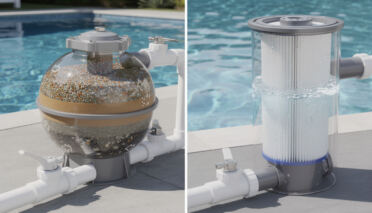 La filtration à sable ou à cartouche : quel choix faire 4 découvrez les différences entre la filtration à sable et à cartouche pour piscine et choisissez la solution la mieux adaptée à vos besoins pour une eau claire et saine.