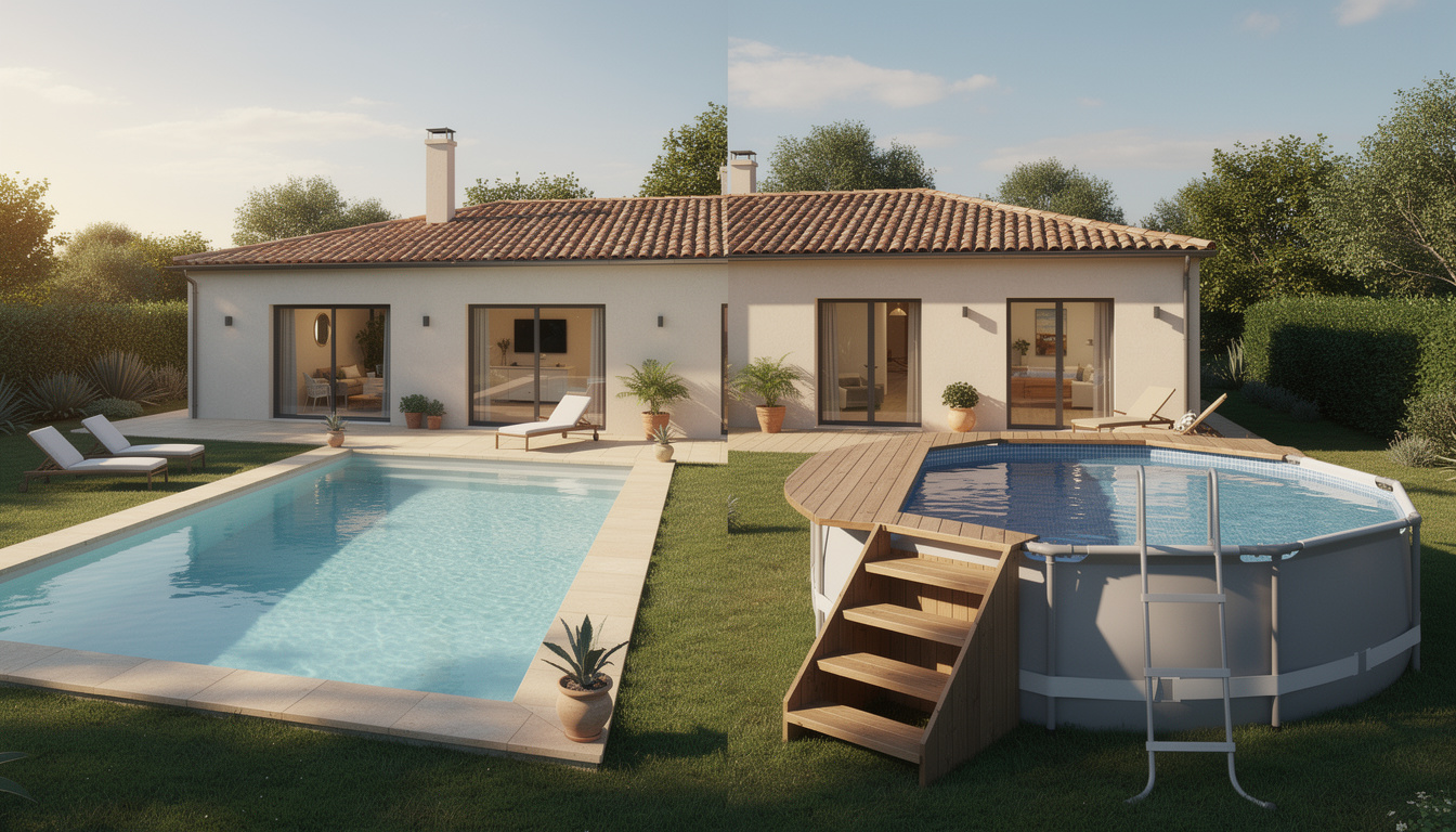 découvrez les avantages d'une piscine enterrée comparée à une piscine tubulaire, pour faire le meilleur choix adapté à vos besoins et à votre espace extérieur.