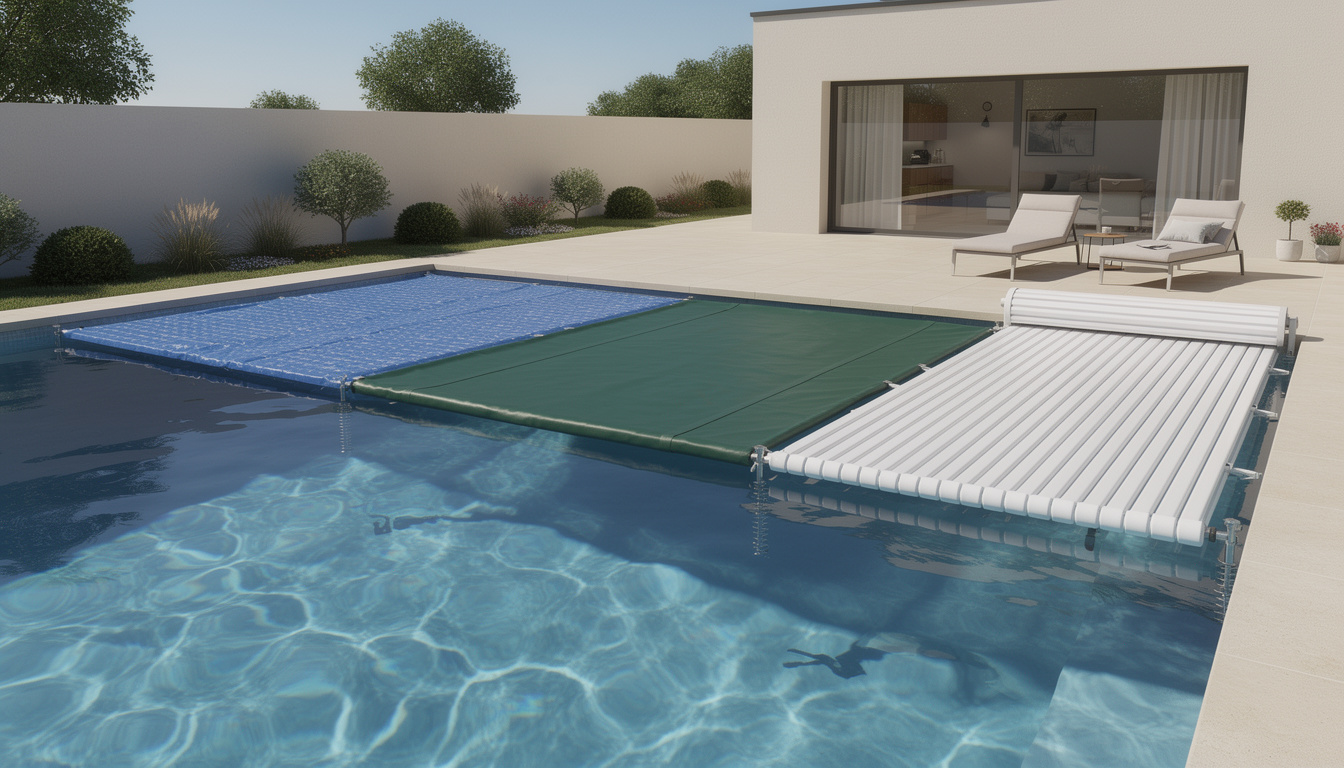 Les différents types de couvertures pour piscine et leurs avantages 2 découvrez les différents types de couvertures pour piscine et leurs avantages pour protéger, sécuriser et économiser l'entretien de votre piscine toute l'année.