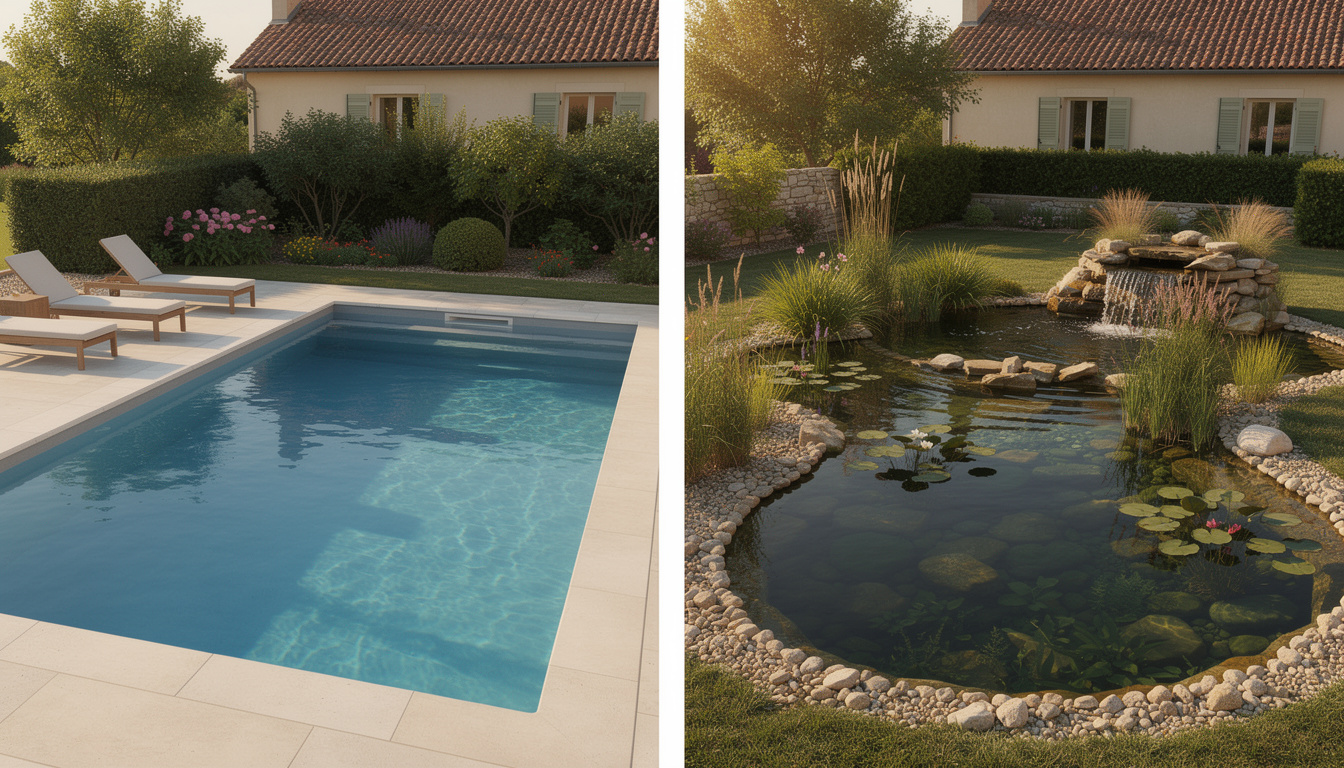 Piscine naturelle ou piscine classique : que choisir 2 découvrez les avantages et inconvénients des piscines naturelles et classiques pour faire le meilleur choix adapté à vos besoins et à votre environnement.