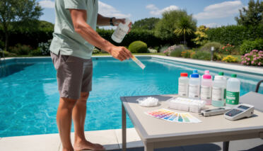Comment bien utiliser les produits de traitement d'eau en piscine 4 apprenez à utiliser correctement les produits de traitement d'eau pour piscine afin de garantir une eau propre, saine et équilibrée tout au long de la saison estivale.