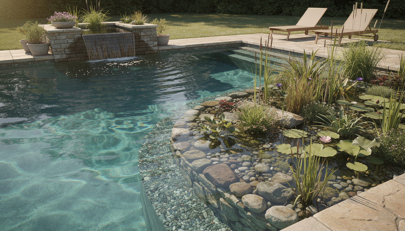 découvrez comment entretenir une piscine naturelle de manière écologique, sans recourir à des produits chimiques, pour une eau propre et saine toute l'année.