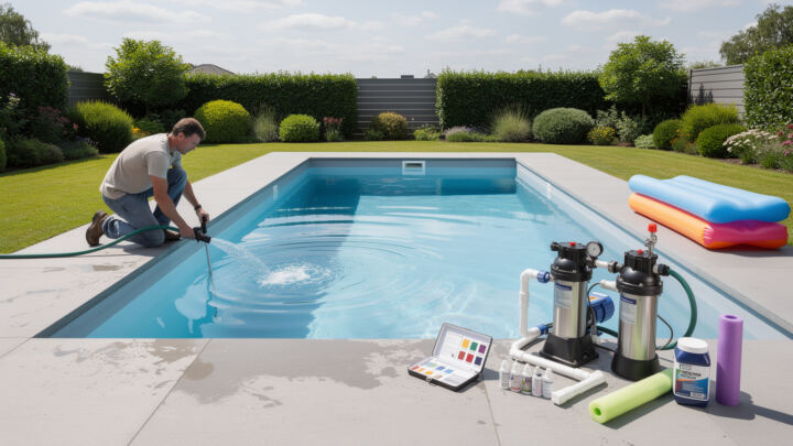 découvrez les étapes essentielles pour le remplissage et la mise en service de votre piscine neuve afin de profiter rapidement d'une eau propre et sécurisée.