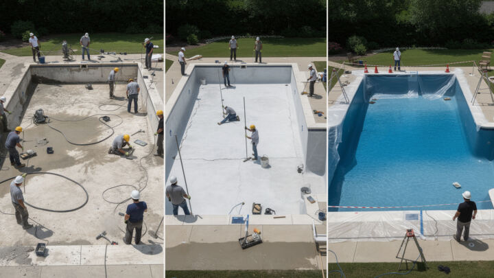 découvrez les étapes essentielles pour rénover l'étanchéité d'une piscine vieillissante et garantir une eau parfaitement protégée et claire.