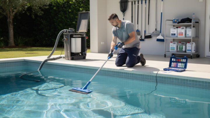 Les techniques professionnelles pour nettoyer un bassin de piscine 1 découvrez les techniques professionnelles essentielles pour nettoyer efficacement un bassin de piscine et maintenir une eau claire et saine toute l'année.