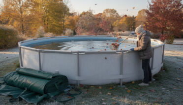 découvrez nos conseils essentiels pour bien préparer votre piscine hors sol avant l'hiver et la protéger efficacement contre le froid.
