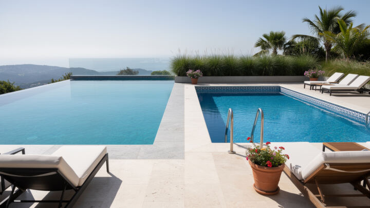découvrez comment choisir entre une piscine à débordement ou traditionnelle en fonction de vos besoins, de votre budget et de l'esthétique souhaitée pour votre espace extérieur.