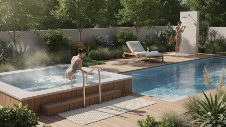 Les conseils pour bien utiliser un spa et une piscine combinés 1 découvrez nos conseils pratiques pour bien utiliser un spa et une piscine combinés, afin de profiter pleinement de leurs bienfaits en toute sécurité et confort.